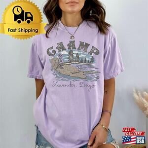 Gift Caamps Band Lavender Days Tee Shirt Caamp Fall Tour Classic
